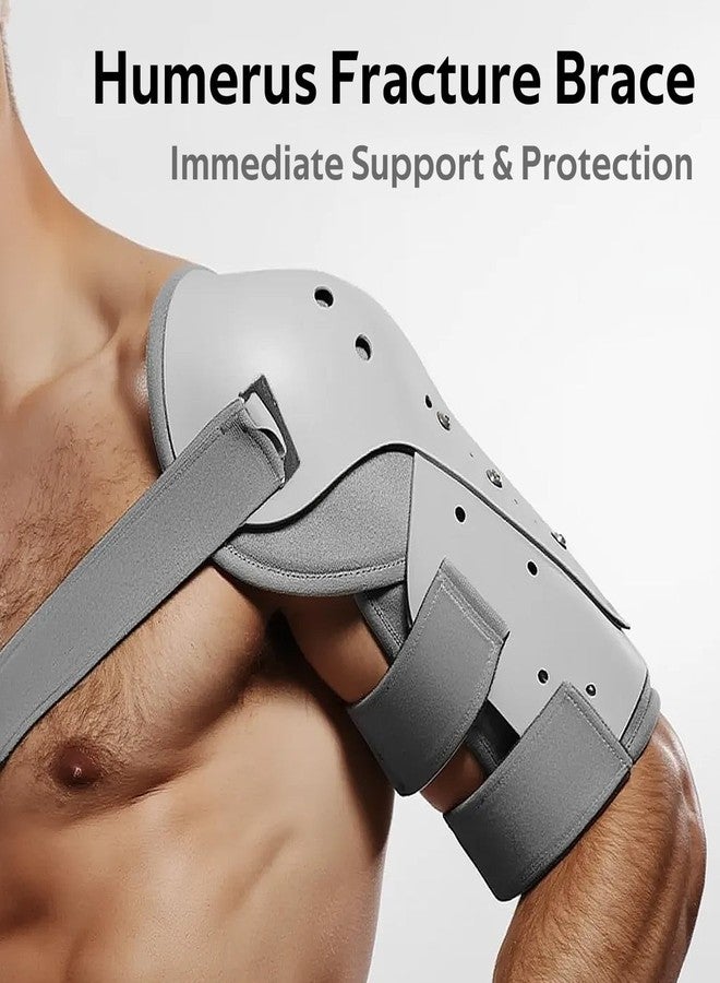 TARSHYRY Medium Humeral Shaft Fracture Splint, Lightweight and Breathable, Upper Arm Brace, Left/Right Arm,Bone Humerus Fracture for Men and Women (Right Shoulder) - Image 3
