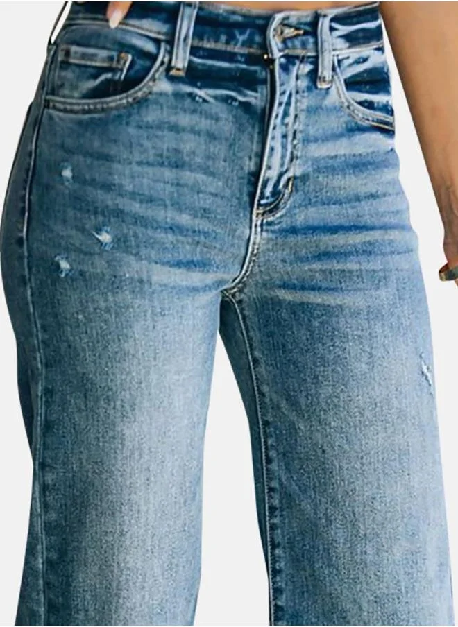 YUNIQEE Blue Bootcut & Flared Jeans