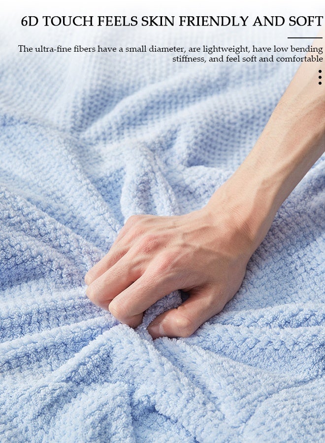 DUNISO Dog Bathrobe Towel, Super Absorbent Microfiber Pet Robe, Quick-Drying Dog Drying Towel  for After Bath, Pool, Beach, Grooming – Hooded Pet Towel, Dog Shower & Bath Supplies Soft and Cozy - Image 4