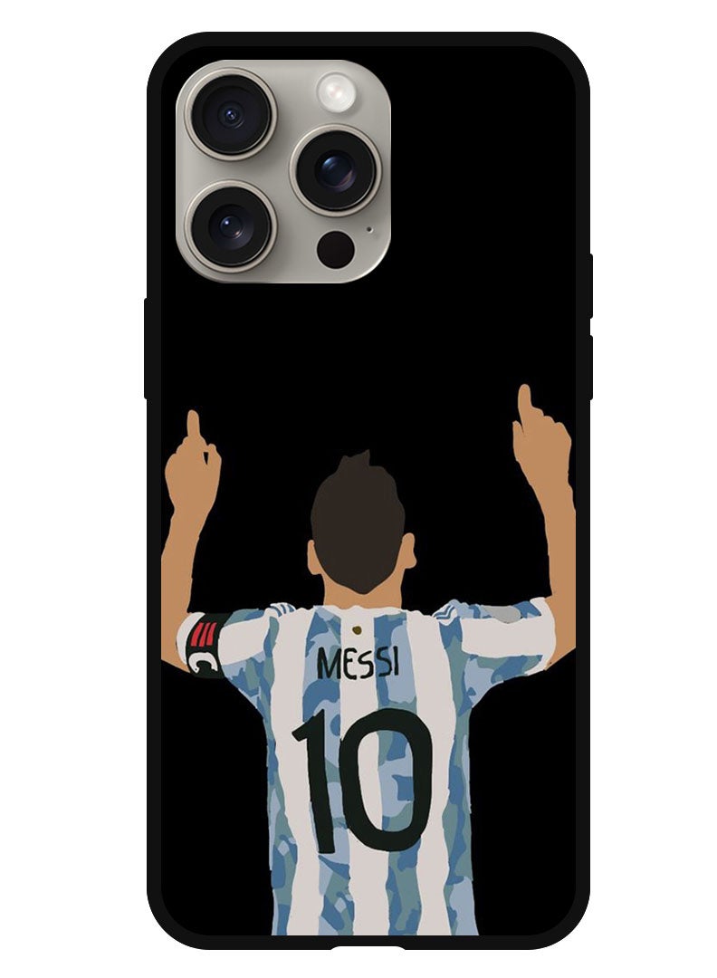 Theodor Protective Case Anti Scratch Shock Proof Bumper Cover For iPhone 15 Pro Max Messi (3) - Image 1