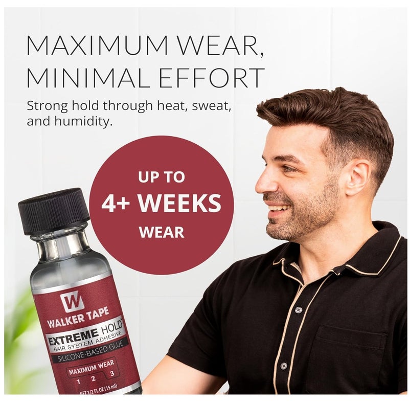 Walker Tape Extreme Hold Silicone-Based Glue Maximum Wear, 0.5 Ounce - Image 5