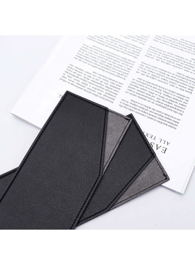 XiowDow Black Cash Envelope Wallet Cash Holder PU Leather Cash Stuffing Budget Wallet Card Bill Holder Reusable Money Envelopes for Women Receipt Coupon Organizer - Image 5
