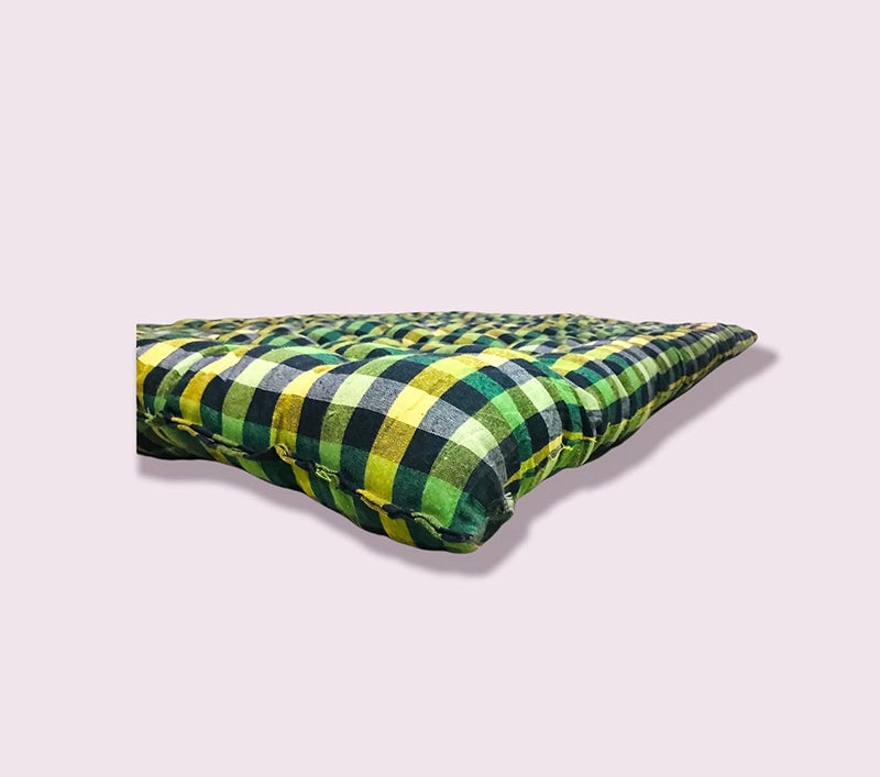 ATOOTFUSION Deewan Size Soft Large Cotton Quilt Mattress | Rollable Foldable Movable | All Season Cotton Quilt Mattress (72X60 Inches) - Image 3