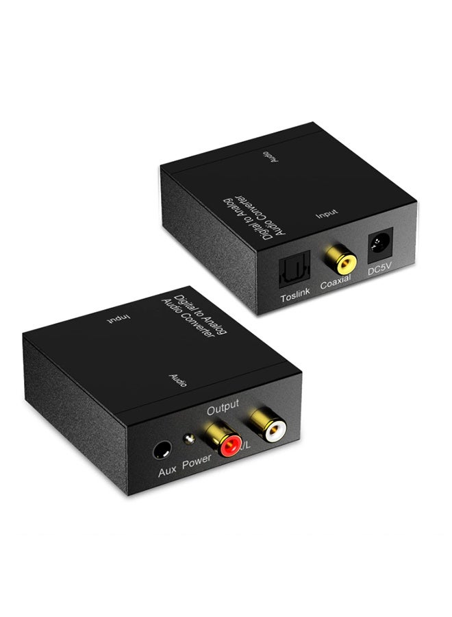 Digital to Analog Audio Converter Optical Fiber Coaxial Signal to Analog DAC Spdif Stereo RCA Jack DAC Amplifier Decoder - Image 3