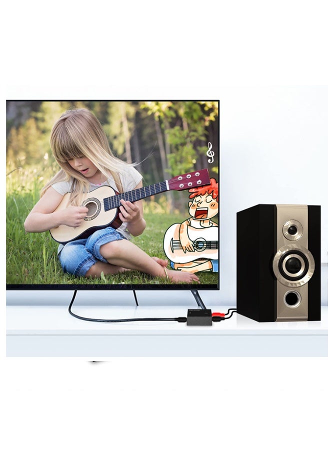 Digital to Analog Audio Converter Optical Fiber Coaxial Signal to Analog DAC Spdif Stereo RCA Jack DAC Amplifier Decoder - Image 4