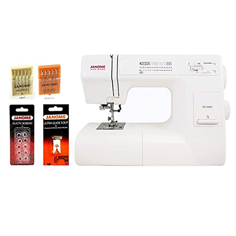 Janome Janome HD1000 Mechanical Sewing Machine w FREE BONUS Package by Janome 