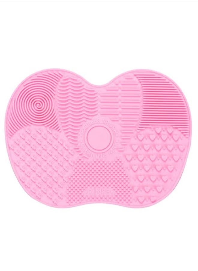 Makeup Brush Cleaner Pad Pink - Image 1