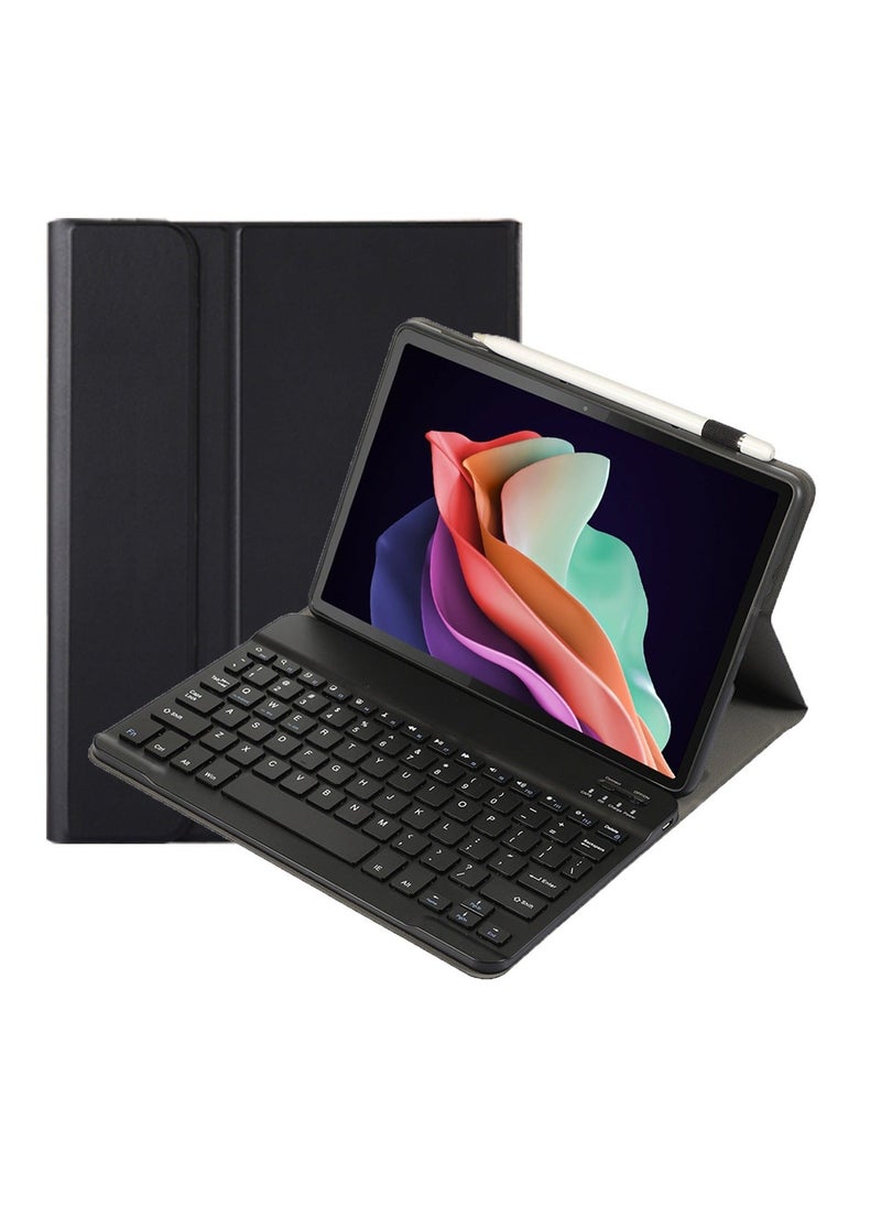 حافظة لوحة مفاتيح YHFZR لجهاز Mi Pad 6/6 Pro - (تخطيط QWERTY) غلاف رفيع مع حامل لوحة مفاتيح لاسلكية قابلة للفصل لجهاز Mi Pad 6/6 Pro قياس 11 بوصة - Image 1