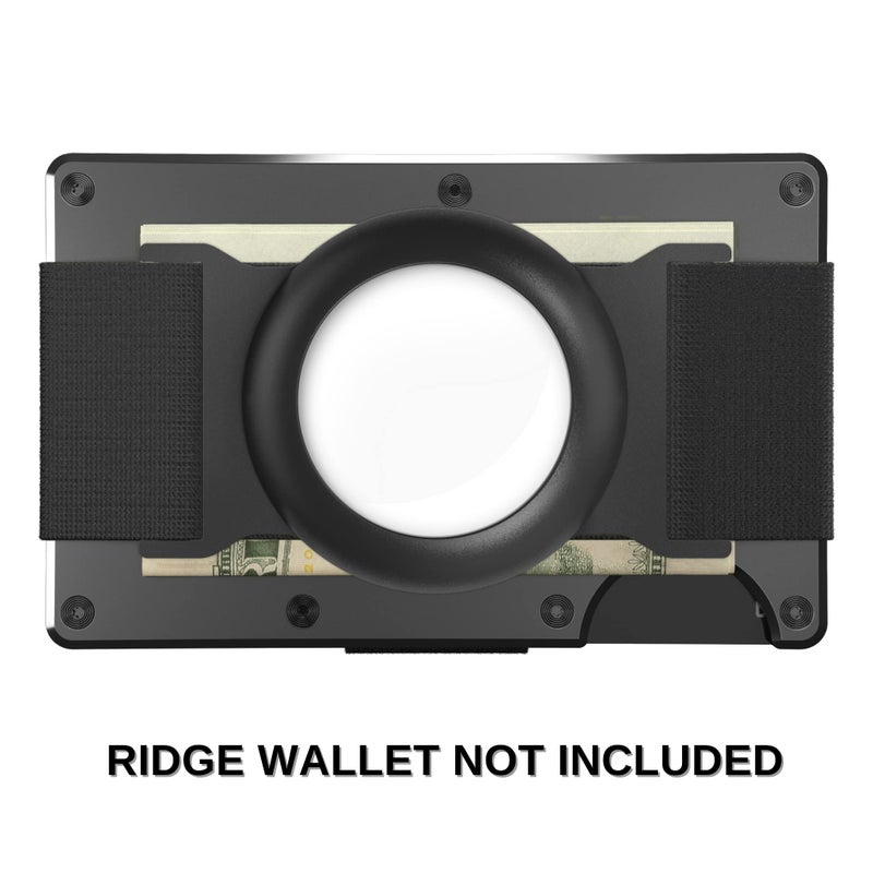 The Ridge Holder Case Compatible with Airtag - Ridge Wallet Attachment Compatible with Airtag (w Cash Strap - Style 1) - Image 5