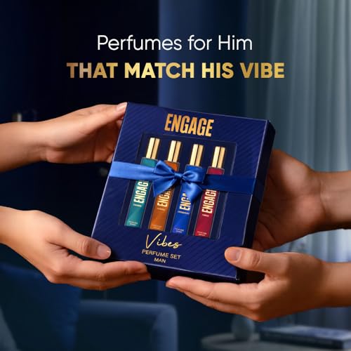 Engage Vibes Perfume Gift Set for Men 100ml (25ml x 4) |Travel Size Combo | 4 Assorted Perfumes |Long Lasting| Birthday Anniversary Wedding Gift Pack | Skin Friendly | Gift For Him - Image 5