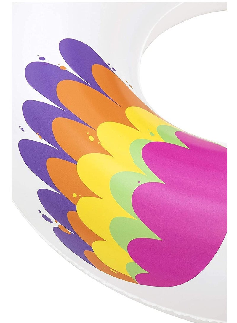 Swim Ring Tube Fantasy Unicorn Rider Pool Float 224 x 164 centimeter - Image 5