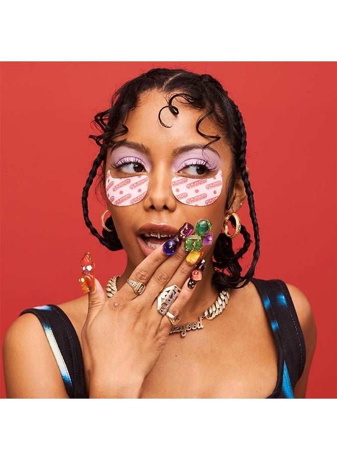 TOPICALS Brightening And Cleaning Eye Masks 6 Pairs, Patches To Depuff, Hydrate, Brighten And Cool, Reduce Dark Circles And Fine Lines, Faded Brightening Under Eye Masks - Image 5