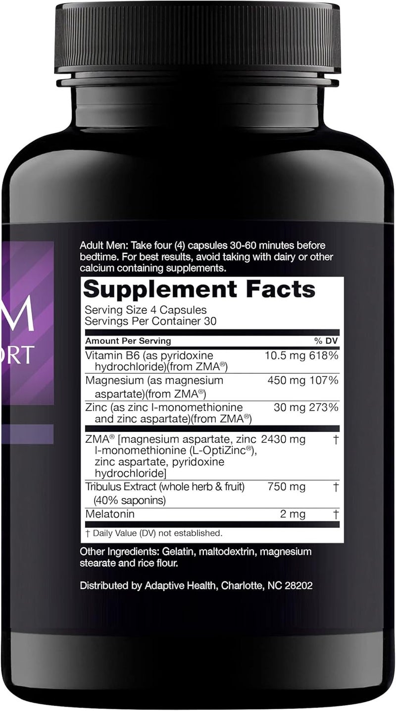 Nugenix نوجينيكس بي إم زيم إيه  معزز هرمون التستوستيرون الحر ودعم النوم 120 حبة - Image 2