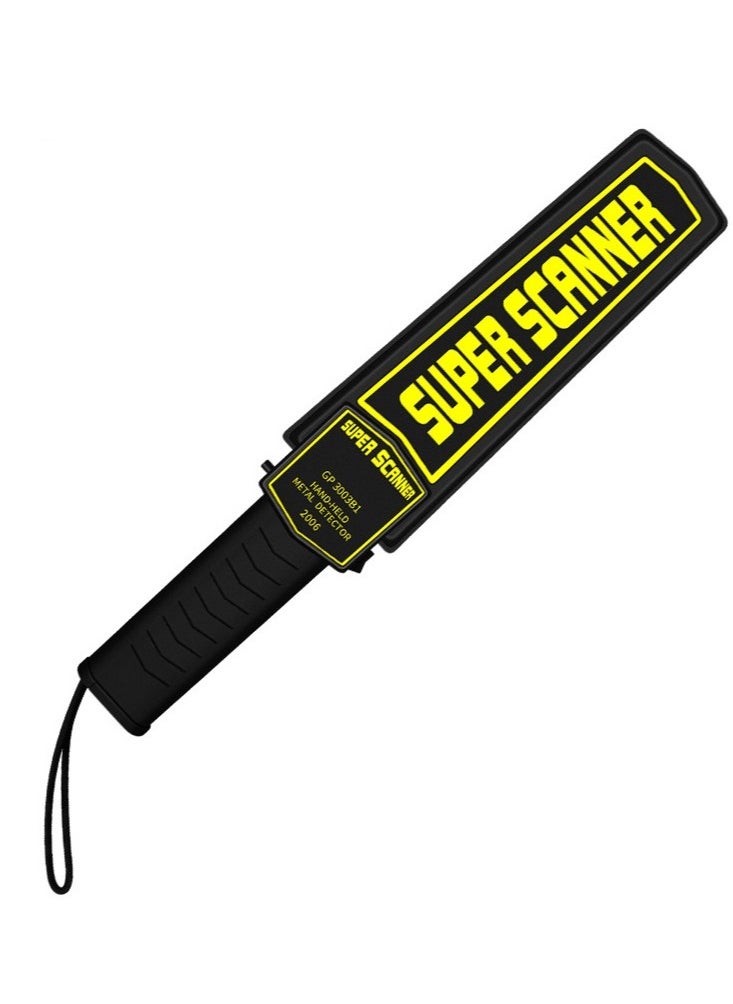 Generic Handheld Metal Detector Super Scanner, Security Wand Safety Bars, Battery Powered,Portable Adjustable Sound & Vibration Alerts  - Image 2