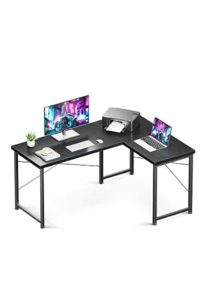 AGD - L Shaped Desk Computer Corner Desk Home Office Writing Workstation - Image 1