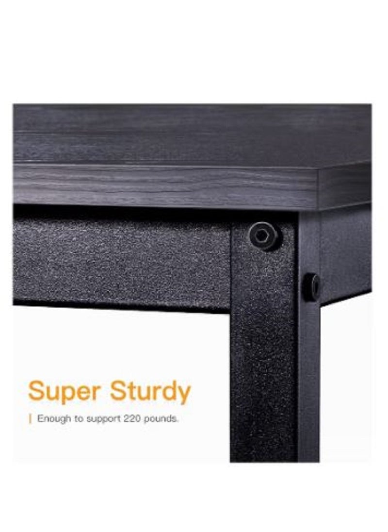 AGD - L Shaped Desk Computer Corner Desk Home Office Writing Workstation - Image 1