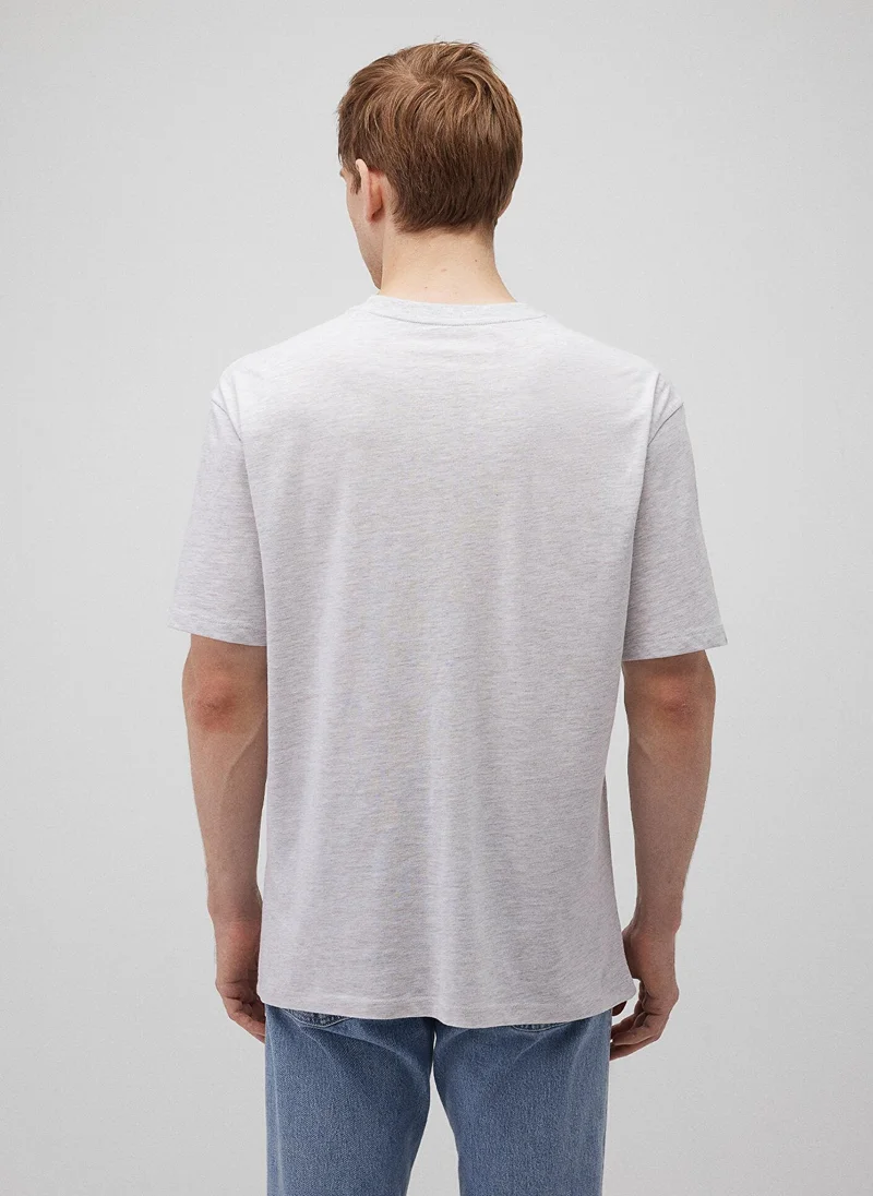 MAVI Mavi Logo Printed Grey T-Shirt