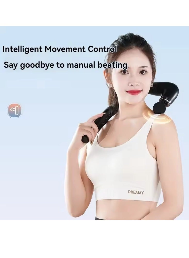 مسدس تدليك على شكل U لتدليك الظهر والأنسجة العميقة – لتخفيف آلام الرقبة والكتف والساق – تصميم مبتكر يصل لكل عضلة بسهولة - Image 3