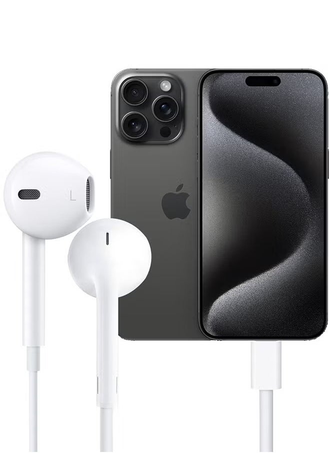 Generic - NEW USB-C Wired Headphones for iPhone – In-Ear Earbuds with Built-in Microphone u0026 Volume Control, White - Image 1