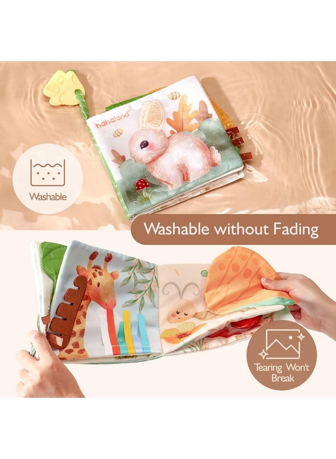 hahaland hahaland Baby Books 0-6 Months, Tummy Time Sensory Baby Toys 6 to 12 Months Touch Feel Book Textured Crinkle Books Baby Shower Gifts for Boys Girl 0 3 6 9 12 Months - Image 5