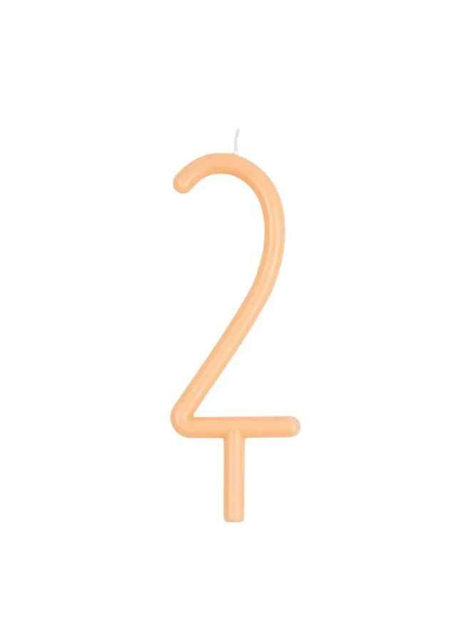 Meri Meri Slim Number 2 Candle