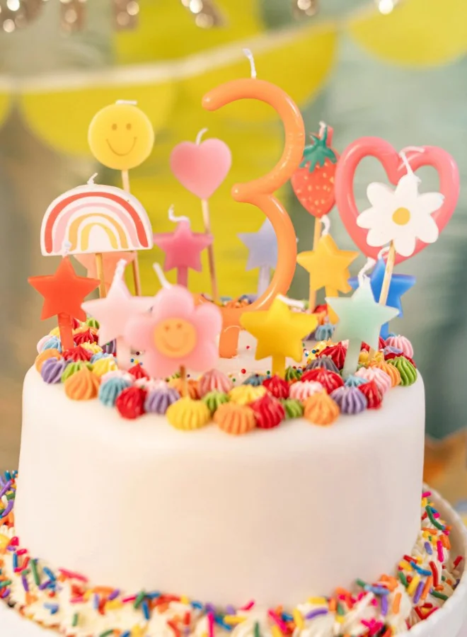 Meri Meri Slim Number 2 Candle