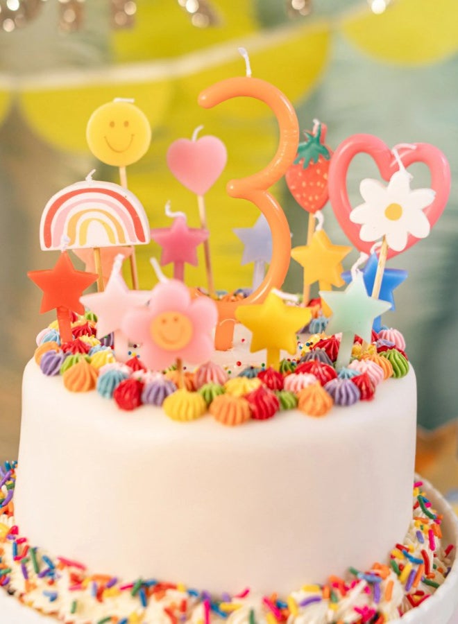 Meri Meri Slim Number 2 Candle - Image 2