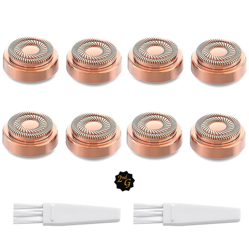 tuokiy Replacement Heads for Flawless Finishing Touch Facial Hair Removal Tool for Women. Just fit Gen 2 Hair Removal Device - Image 1