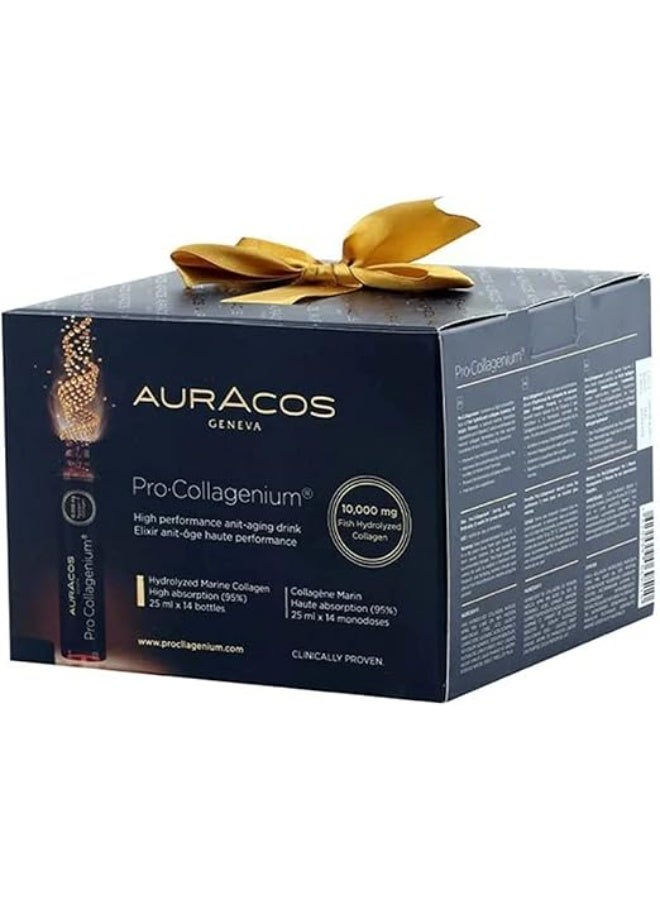 Auracos Pro Collagenium High Performance Anti Aging Drink Three Pack Combo - Image 1