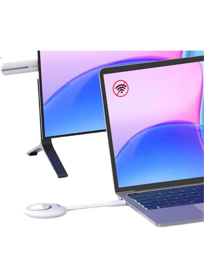 Horion Wireless Screen Mirroring Device Hdmi Cable 4K Hd Transmission Same Screen Device For Apple Android Phone Screen Mirroring Artifact Connected To Tv Monitor Projector Support Horizontal And Vert - Image 1