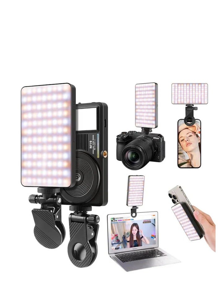 M19 Portable Battery Powered 2500-9000K Bi-Colour LED Light - Image 2
