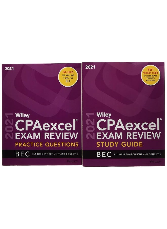 Wiley CPAexcel Exam Review 2021 Study Guide + Question Pack: Business Environment and Concepts 