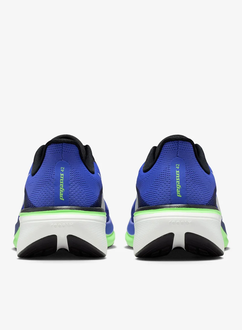 Nike WHITE/BLACK-LAPIS-LIME BLAST-SUMMIT WHITE Air Zoom Pegasus 42 for Men | Best Price UAE