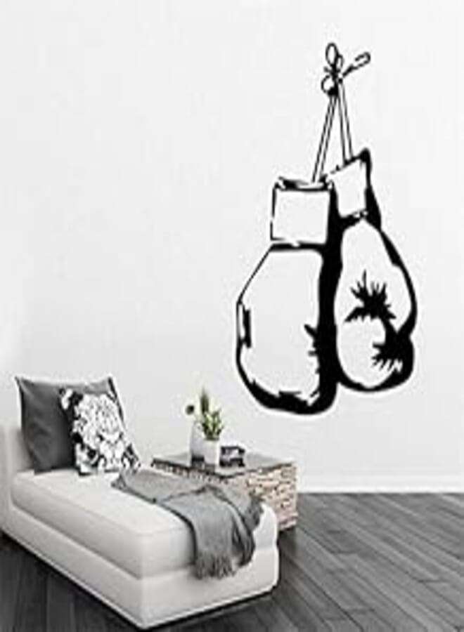 OR Boxing bag personality boy bedroom decoration wall sticker