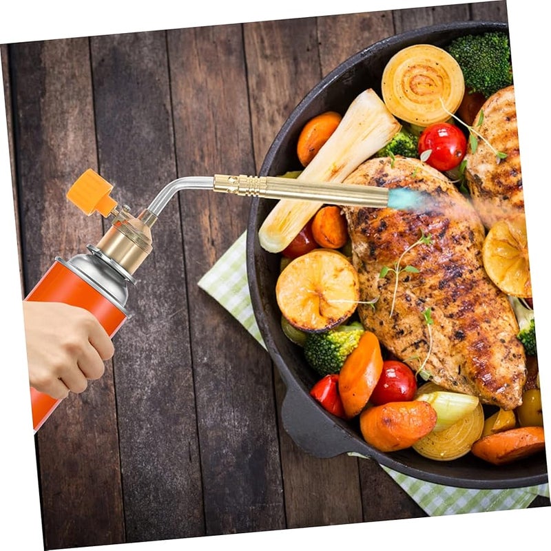 Heavy Duty Brass Adjustable Propane Torch for Soldering Welding Plumbing Heating Crafts - Image 4