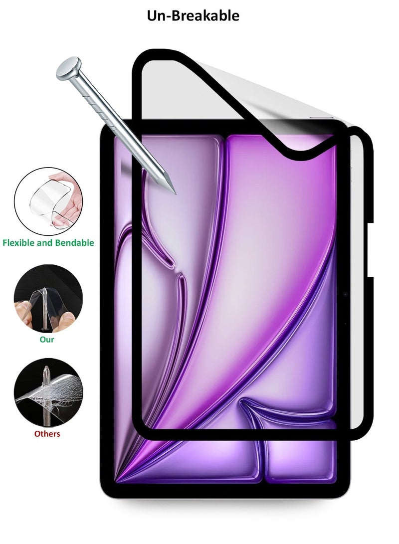 S-TOP 9D Matte Ceramic Screen Protector Film for Apple iPad Air 13-inch M2 / iPad Pro 13-inch M4 (2024) – Smooth Feel Anti Fingerprint Bubble Free - Image 5