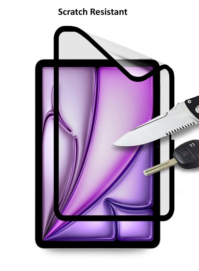 S-TOP 9D Matte Ceramic Screen Protector Film for Apple iPad Air 13-inch M2 / iPad Pro 13-inch M4 (2024) – Smooth Feel Anti Fingerprint Bubble Free - Image 3