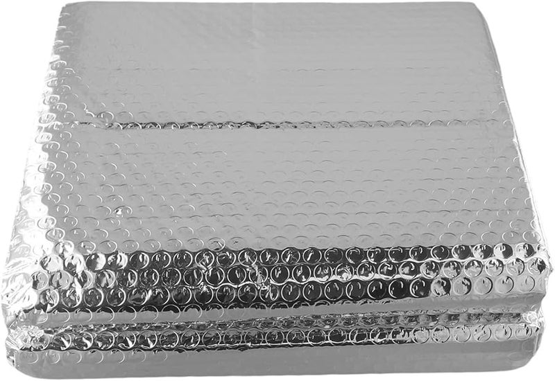 Double Sided Aluminum Bubble Insulation Foil Roll 5m x 60cm Radiator Heat Reflector Energy Saving - Image 3