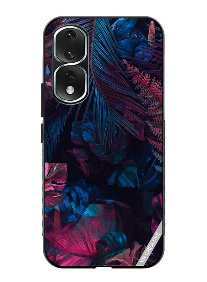 VR CREATIVE Protective Case Cover For Honor 80 Pro Leaf Design Multicolour - Image 1
