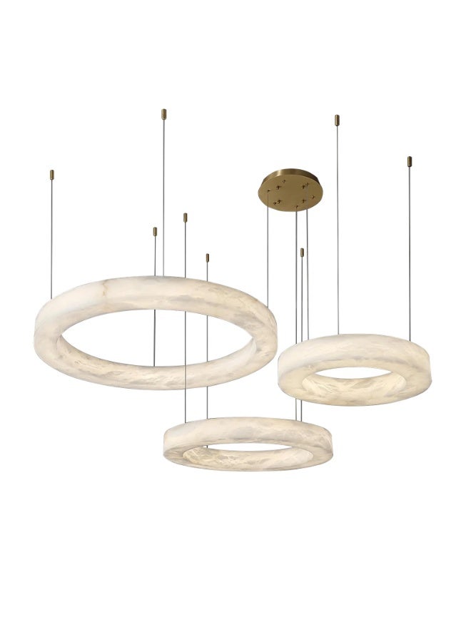 Marble ring chandelier  - Image 4