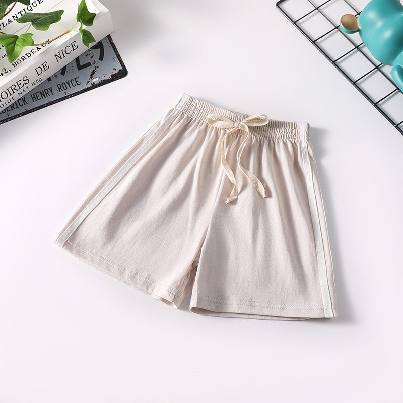 Summer Children'S Shorts Cotton Boys And Girls Beach Pants Baby Pants Pants Korean Casual Pants Tide - Image 1