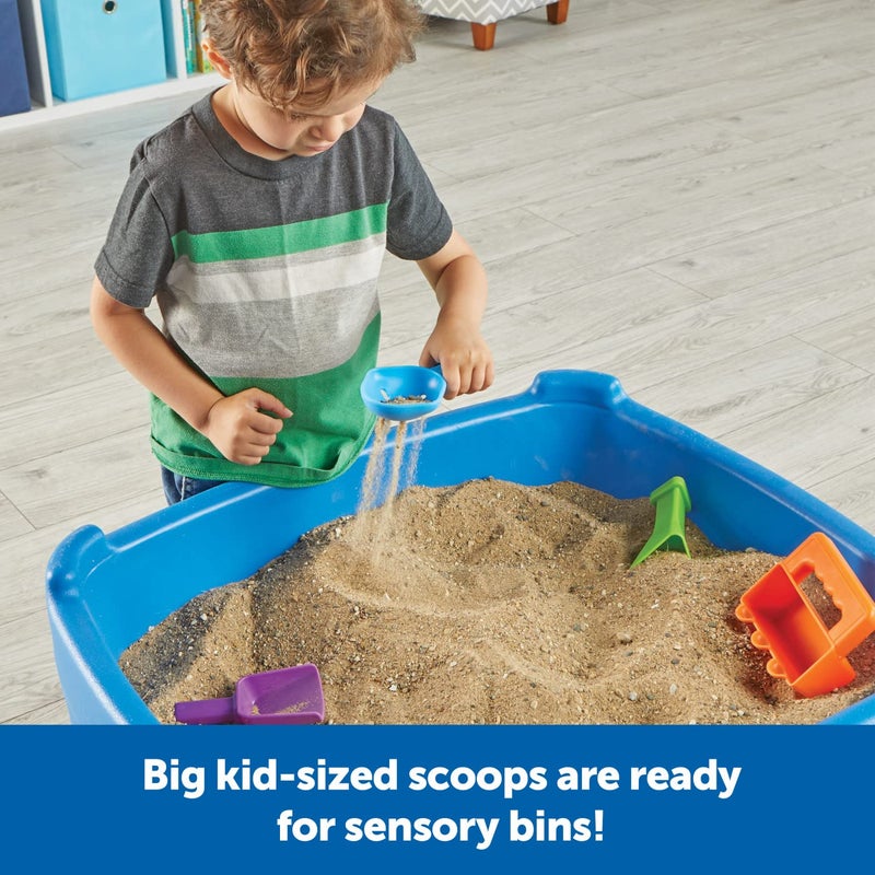 Learning Resources Helping Hands Sensory Scoops, Autism Sensory Toys, Sensory Toys for Autistic Children, Sensory Toys for Toddlers, 4 Pieces, Ages 3+ - Image 4