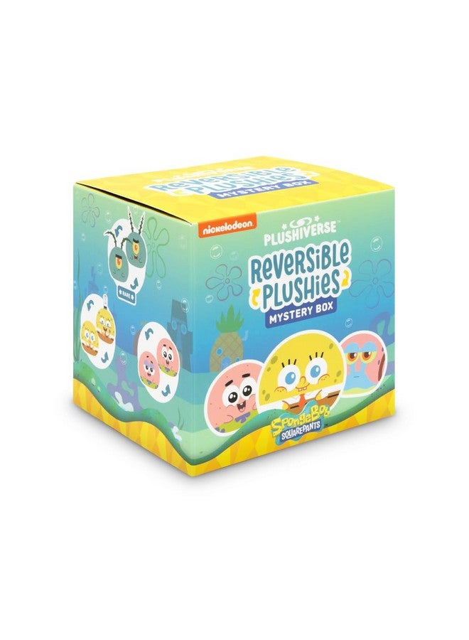 TeeTurtle TeeTurtle Spongebob Squarepants 3" Reversible Plushie Mystery Box - Officially Licensed Surprise Soft Stuffed Animal  - Image 1