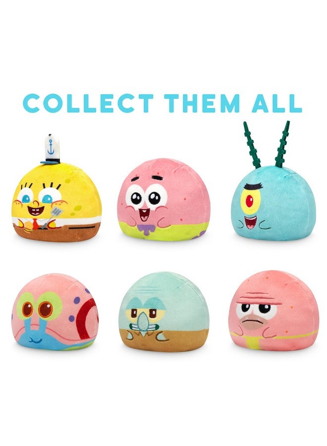 TeeTurtle TeeTurtle Spongebob Squarepants 3" Reversible Plushie Mystery Box - Officially Licensed Surprise Soft Stuffed Animal  - Image 3