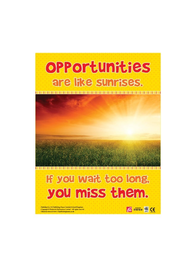 123 Publishing House Opportunities - Wall Chart in English - Image 1