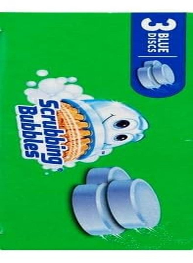Scrubbing Bubbles Continuous Clean Drop-Ins, Blue Discs, 3 ct, 4.23 oz. - 2 Pack - Image 4