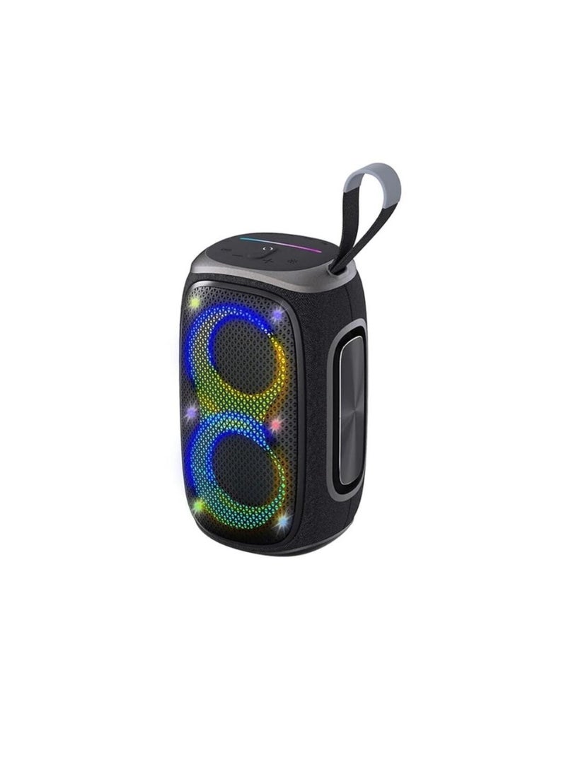 Lenyes S865 40W Bluetooth Speaker with 4400mAh Battery, TWS, Power Bank, RGB Lighting, AUX/TF