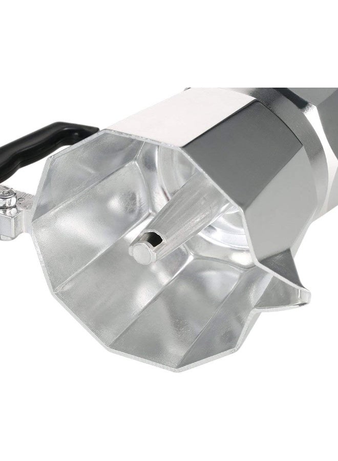 KOVAR Aluminum Espresso Percolator Coffee Maker – Stovetop Mocha Pot for Rich, Full-Bodied Brew – Durable & Stylish Design (3 cup) - Image 4