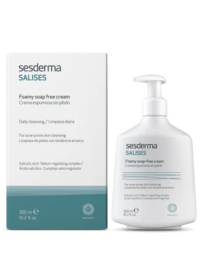Sesderma Salises Foamy Soap-Free Cream - 300ml - Image 1