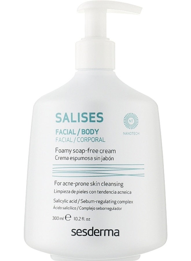 Sesderma Salises Foamy Soap-Free Cream - 300ml - Image 2